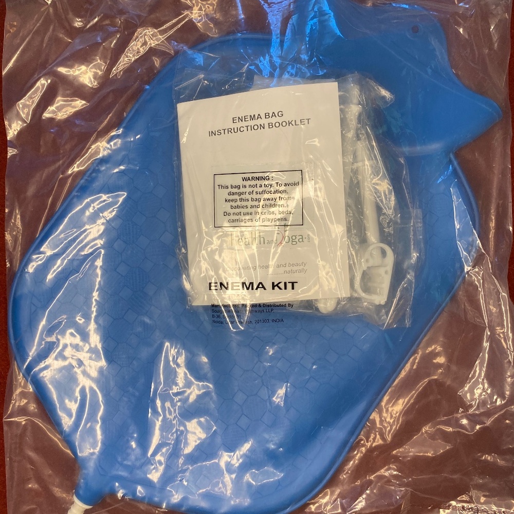 NWT enema kit, bdsm, kink, anal play, fetish